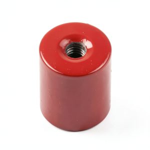 1/2" Diameter x 5/8" Thick Alnico Deep Pot Magnet c/w M3 Threaded Hole - 4.41lbs Pull (Pack of 1)-0