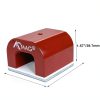 Strong Red Alnico Horseshoe Magnet, 77 Lbs Horseshoe Power Alnico Magnets with Keeper, 2.38" Wide x1.57 High x 2.44" Length Heavy-Duty Alnico Powerful U Shaped Magnet-2