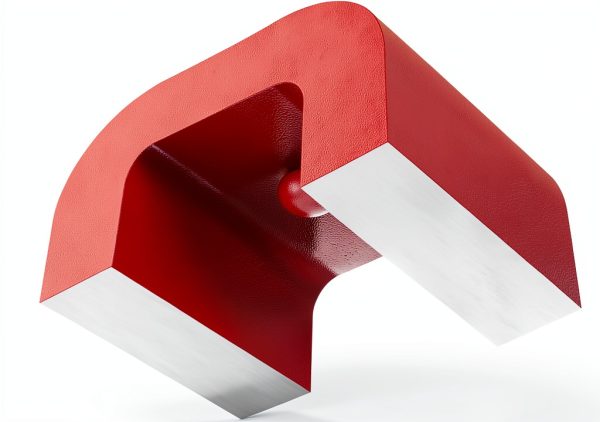 Red Cast Alnico 5 Bridge Magnet MasterMag 22lb Pull-3