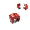 Strong Horseshoe Alnico Magnet by Liftsun Red U Shape 1.75" 30lb Pull-1