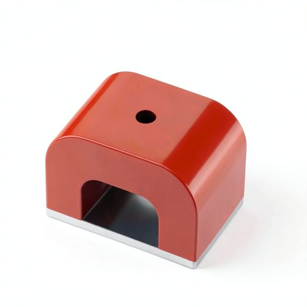30 lb Horseshoe Magnet,Alnico Horseshoe Magnets for Nail Polish,Red Cast U Shaped Magnet with Keeper for Education Science Experiment-7