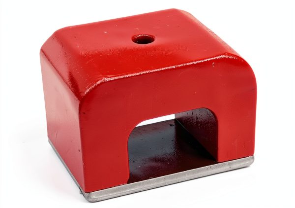 Strong Horseshoe Alnico Magnet by Liftsun Red U Shape 1.75" 30lb Pull-0