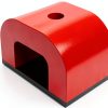 Red Cast Alnico 5 Bridge Magnet MasterMag 22lb Pull-0