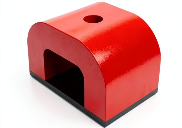 Red Cast Alnico 5 Bridge Magnet MasterMag 22lb Pull-0