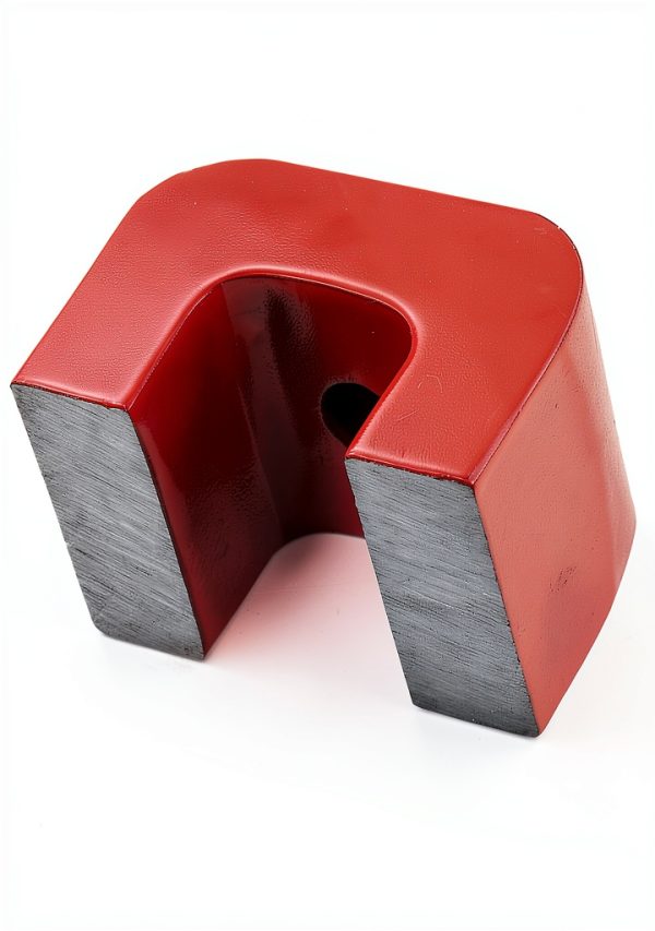 Red Cast Alnico 5 Bridge Magnet Keeper Magnet Source 1.18in Wide-4