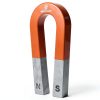 Alnico Horseshoe Magnet Magnet Expert 75x39x8mm Red U‑Shape 1kg Pull-2