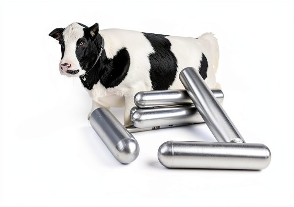 Alnico Cow Magnet by Master Magnetics - Cast Alnico 5 3in Duty Pair-7