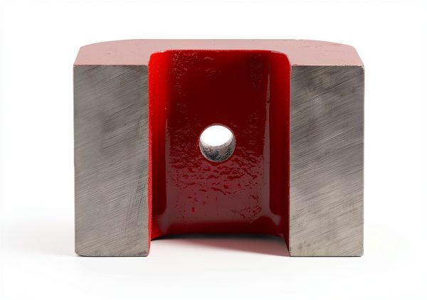 Red Cast Alnico 5 Bridge Magnet MasterMag 22lb Pull-10