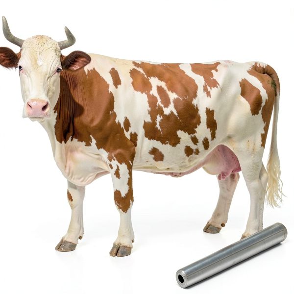 3 Pcs Cow Magnet Cylinder Cow Alnico Magnet Stud Finder 0.50" Diameter, 3" Length, Silver-5