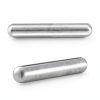 3 Pcs Cow Magnet Cylinder Cow Alnico Magnet Stud Finder 0.50" Diameter, 3" Length, Silver-1