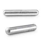 3 Pcs Cow Magnet Cylinder Cow Alnico Magnet Stud Finder 0.50" Diameter, 3" Length, Silver-1