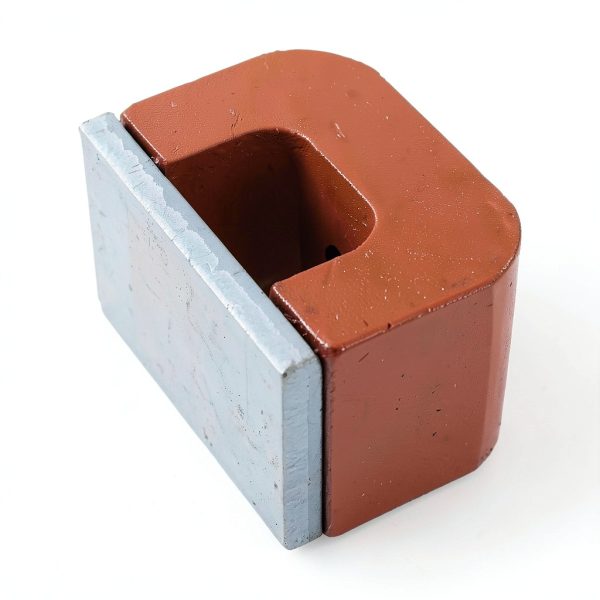Red Cast Alnico 5 Bridge Magnet Keeper Magnet Source 1.18in Wide-3