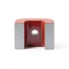 Red Cast Alnico 5 Bridge Magnet Keeper Magnet Source 1.18in Wide-10