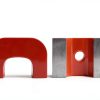 Red Cast Alnico 5 Bridge Magnet MasterMag 22lb Pull-8