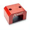 50 Lbs Red Cast Alnico Horseshoe Magnet with Keeper-Heavy Duty Horseshoe Power Alnico Magnets for Education, Science,Classroom,Home-0
