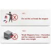 AOMAG Strong Red Alnico Horseshoe Magnet 40 lb Pull Power Tool Magnet-4
