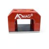 50 Lbs Red Cast Alnico Horseshoe Magnet with Keeper-Heavy Duty Horseshoe Power Alnico Magnets for Education, Science,Classroom,Home-5