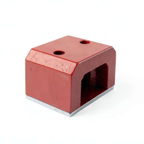 50 Lbs Red Cast Alnico Horseshoe Magnet with Keeper-Heavy Duty Horseshoe Power Alnico Magnets for Education, Science,Classroom,Home-3