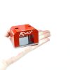 50 Lbs Red Cast Alnico Horseshoe Magnet with Keeper-Heavy Duty Horseshoe Power Alnico Magnets for Education, Science,Classroom,Home-2